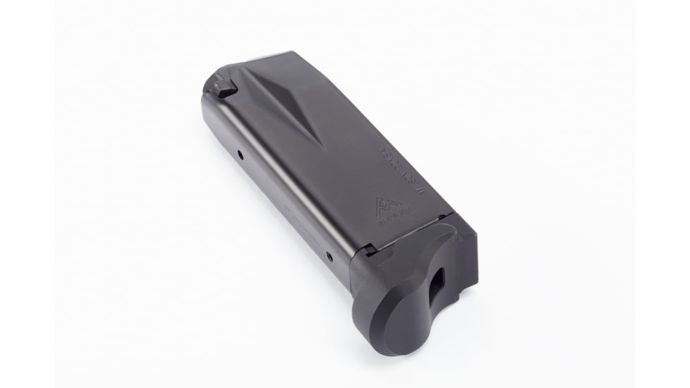 Wilson Combat EDC X9S 9mm 10 Round Magazine w/Finger Rest Base Plate, Black, Black, Subcompact, 975FR