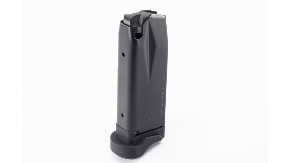 Wilson Combat EDC X9S 9mm 10 Round Magazine w/Finger Rest Base Plate, Black, Black, Subcompact, 975FR