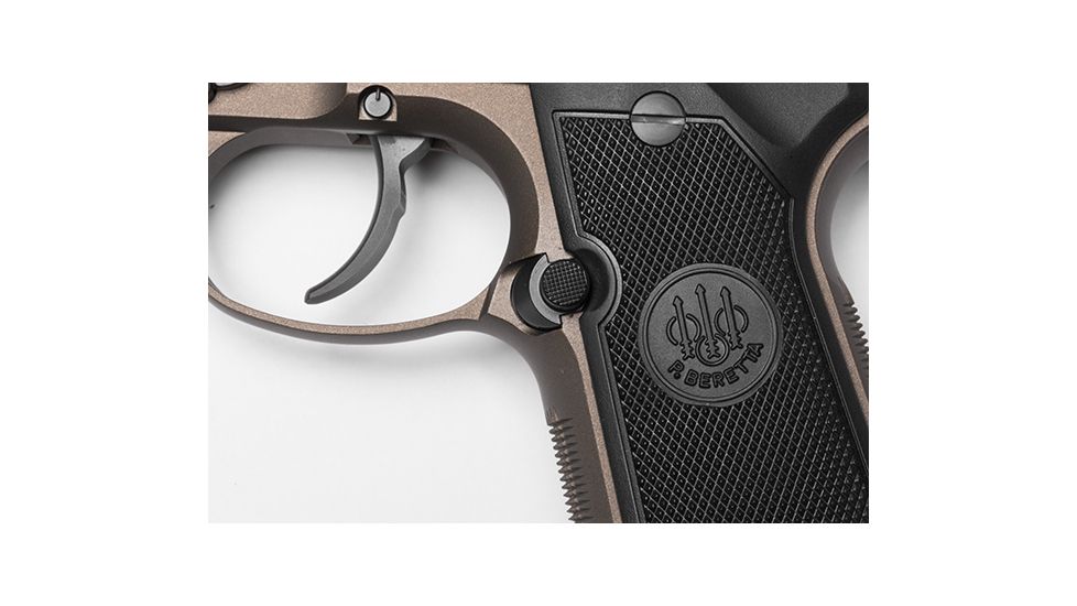 Wilson Combat Extended Checkered Steel Magazine Release, Beretta 92, 96 679