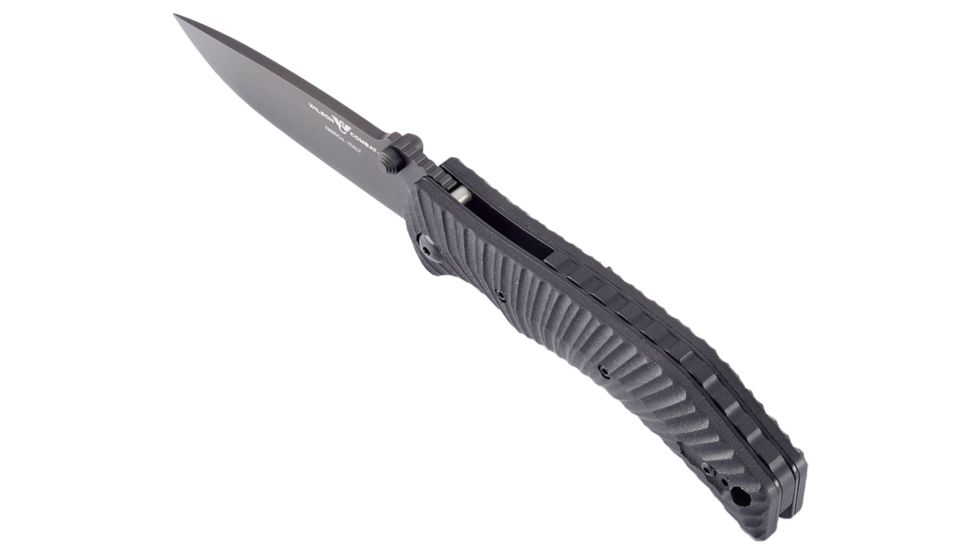 Wilson Combat Extreme Lite Carry, Black G-10 Starburst Handle, Black Plain, WTK-ELC-BG10