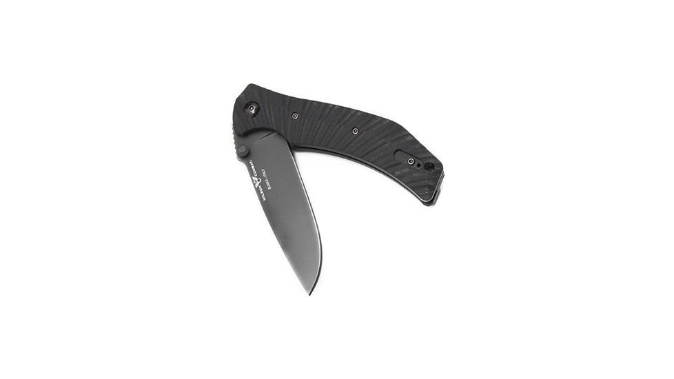 Wilson Combat Extreme Lite Carry, Black G-10 Starburst Handle, Folding Knive, Black Plain, WTK-ELC-BG10