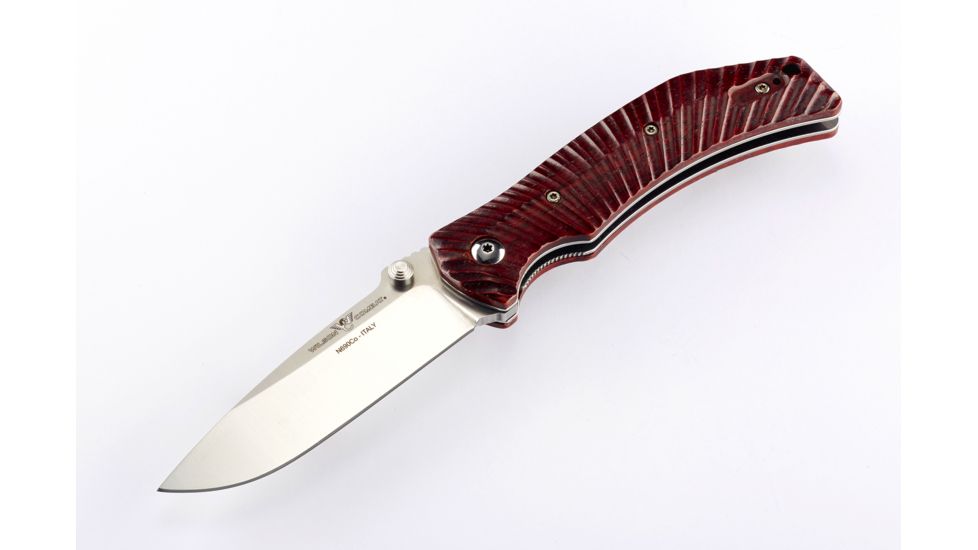 Wilson Combat Extreme Lite Carry, Cocobolo Hardwood Handle,Folding Knive, Stonewash Plain, WTK-ELC-COCO