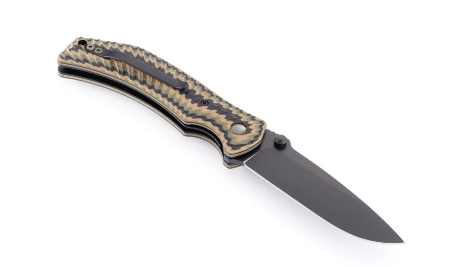 Wilson Combat Extreme Lite Carry, Multi Cam G-10 Handle, Folding Knive, Black Plain, WTK-ELC-MCG10