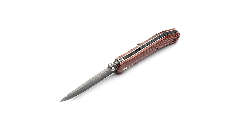 Wilson Combat Extreme Lite Carry. Starburst Pattern, Cocobolo, Damasteel Damascus Blade WTK-ELC-COCO-D