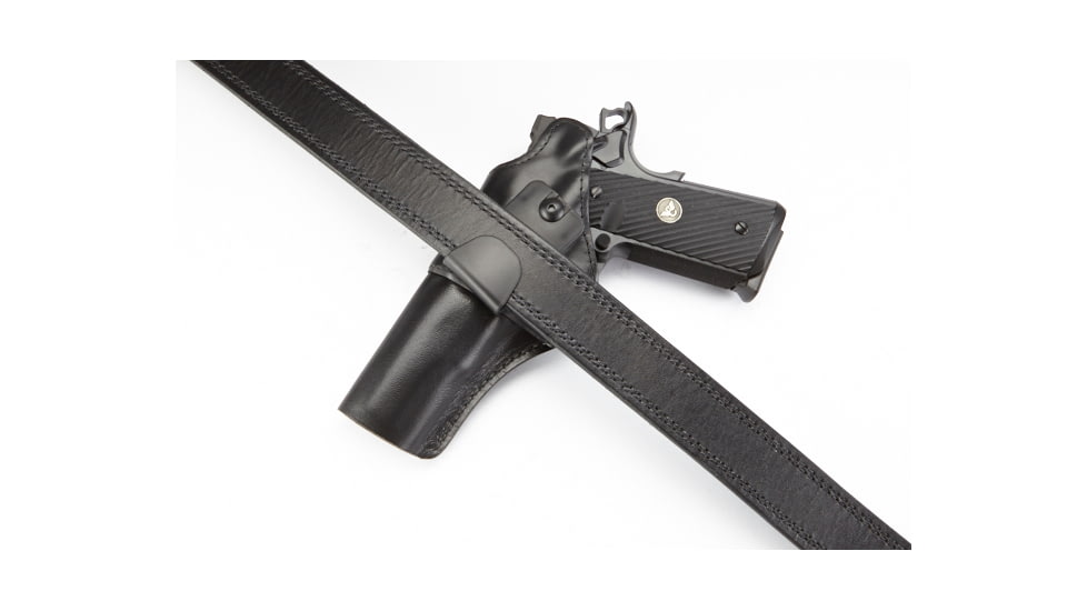 Wilson Combat Featherweight IWB Holster, 1911, Left Hand, 1.5in Belt, Black F1BLL15