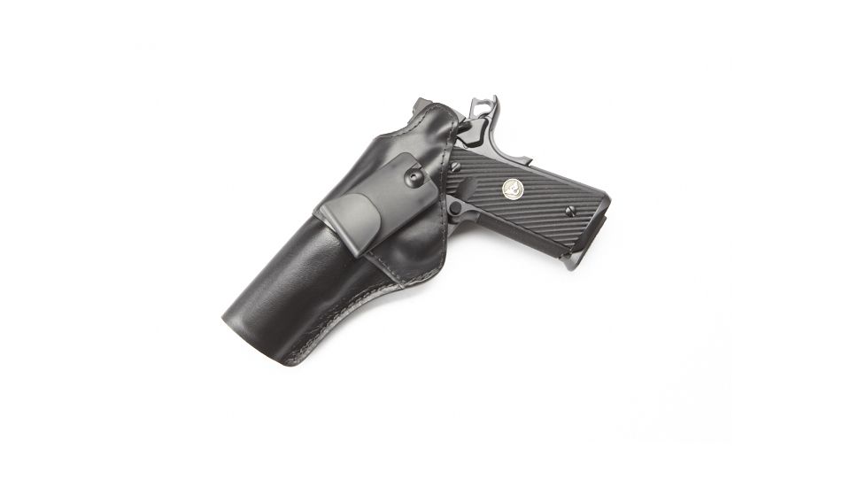 Wilson Combat Featherweight IWB Holster, 1911, Left Hand, 1.5in Belt, Black F1BLL15