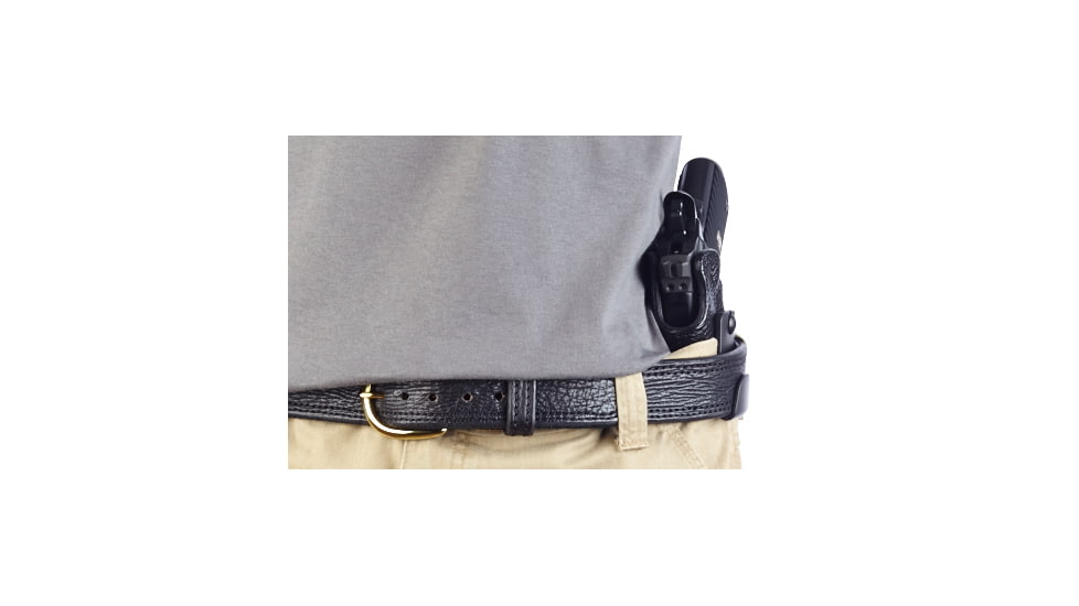 Wilson Combat Featherweight IWB Holster, 1911, Left Hand, 1.5in Belt, Shark, Black F1BSL15