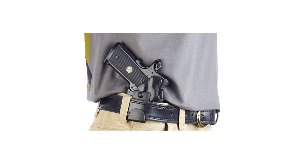 Wilson Combat Featherweight IWB Holster, 1911, Right Hand, 1.5in Belt, Black F1BLR15