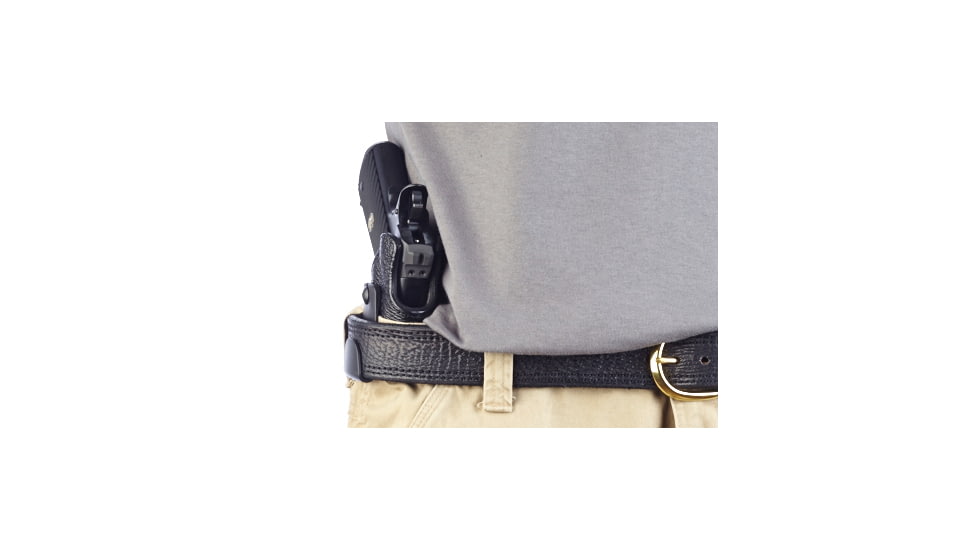 Wilson Combat Featherweight IWB Holster, 1911, Right Hand, 1.5in Belt, Shark, Black F1BSR15