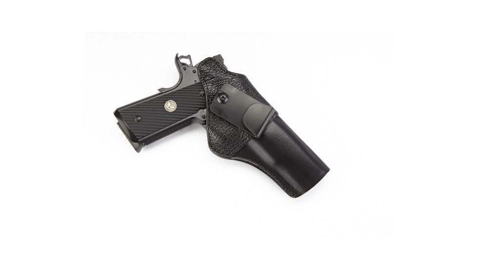Wilson Combat Featherweight IWB Holster, 1911, Right Hand, 1.5in Belt, Shark, Black F1BSR15