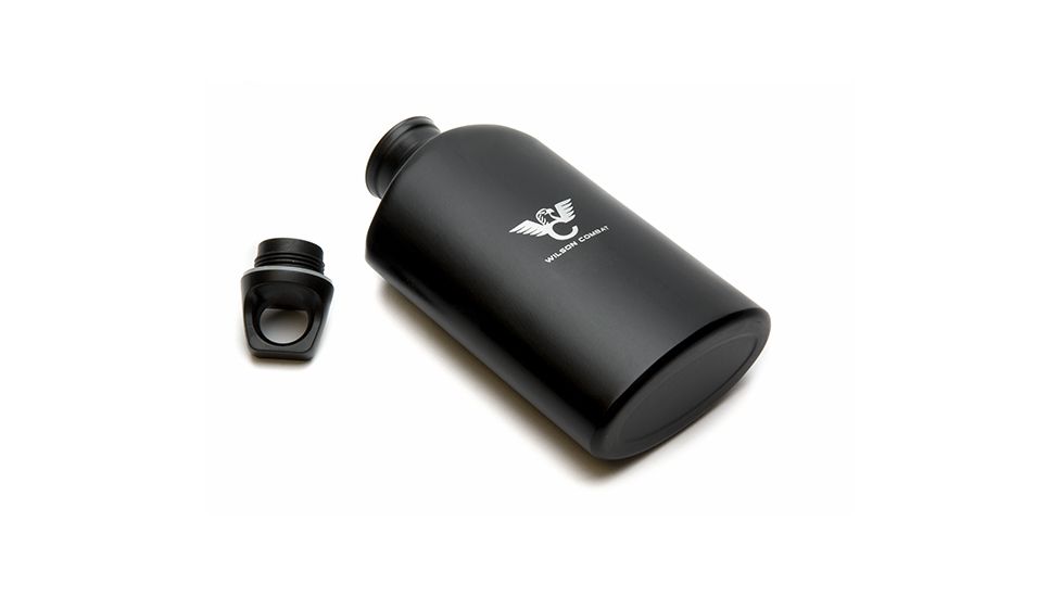 Wilson Combat Flask, Aluminum, Black, 17oz 787