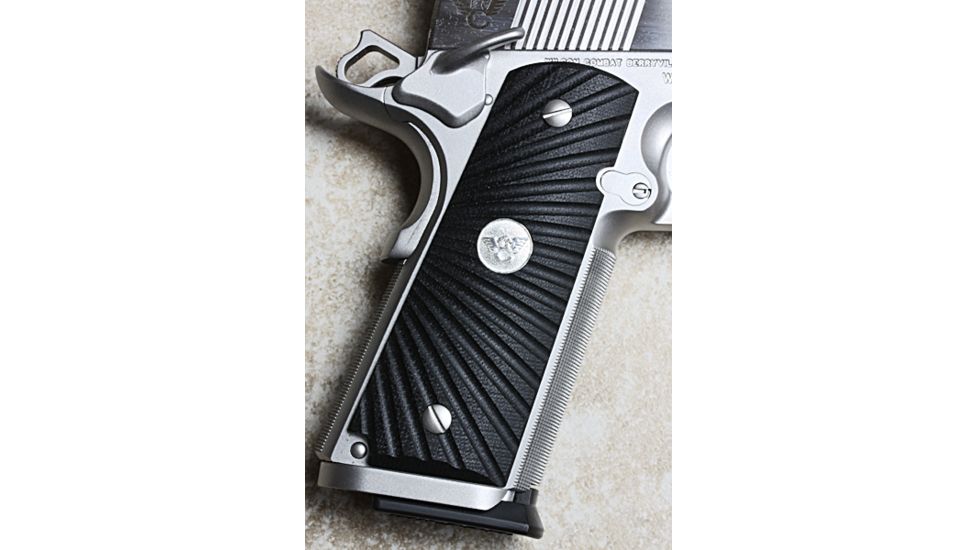 Wilson Combat Grip Medallion, Set of 2, Sterling Silver 351MSS