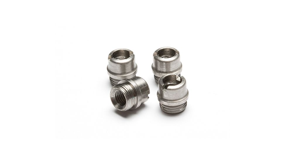 Wilson Combat Grip Screw Bushing, Stainless, Package of 4, Stainless 684S