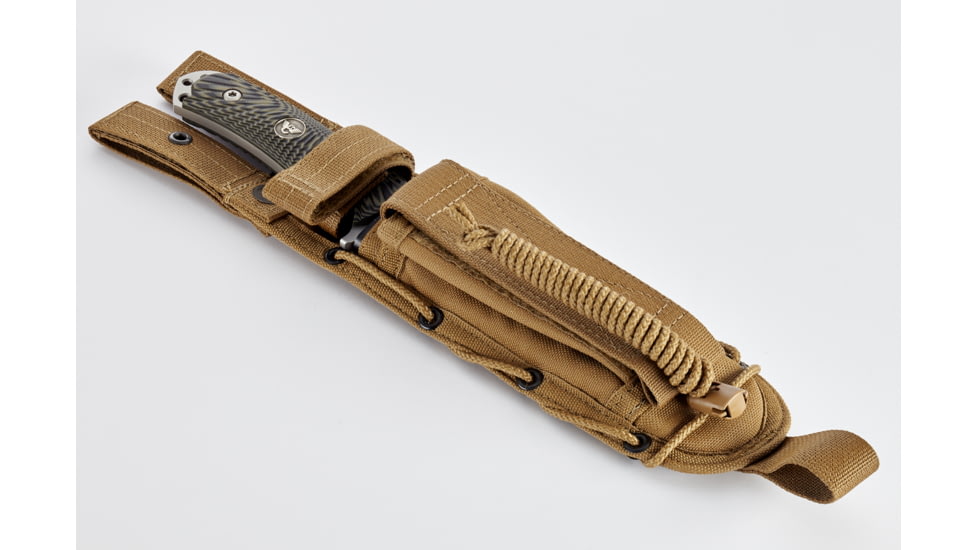 Wilson Combat Hide Fighter Fixed Blade Knife, G10, Wilson Combat/Steve Woods, Black/Green, WTK-HF-GN