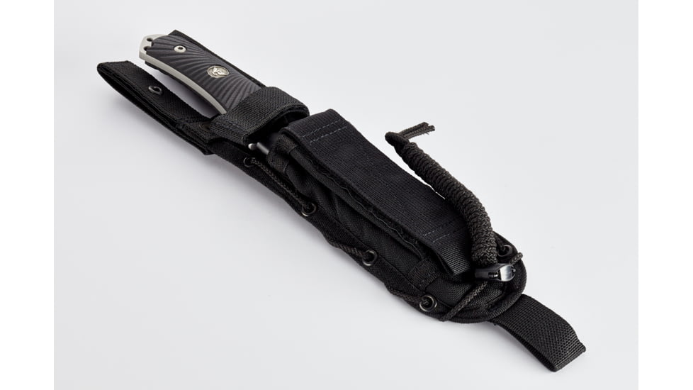 Wilson Combat Hide Fighter Fixed Blade Knife, G10, Wilson Combat/Steve Woods, Black, WTK-HF-BLK