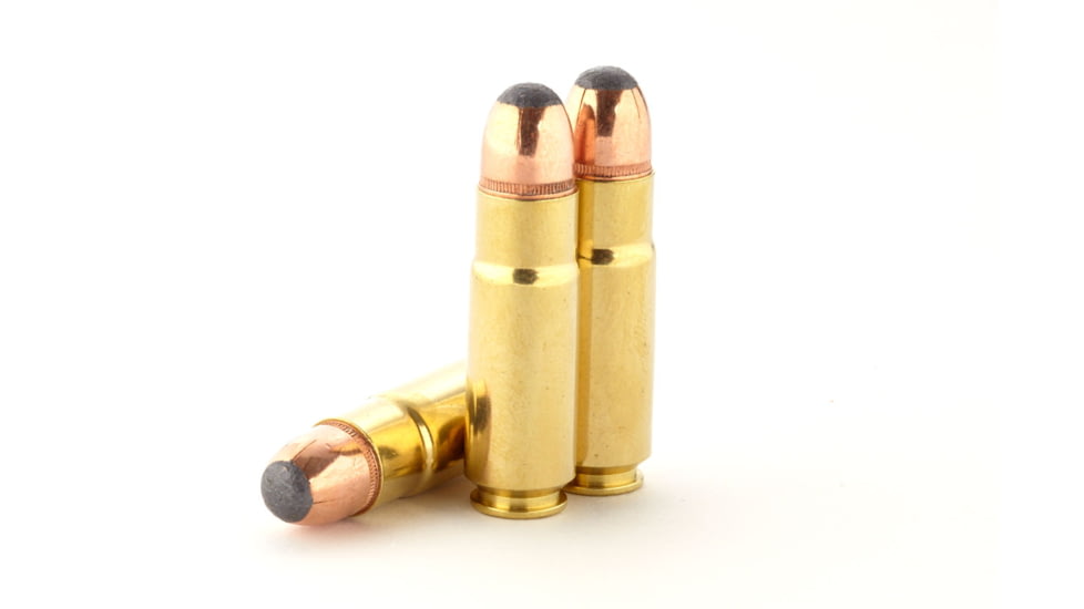 Wilson Combat Hornady .458 SOCOM 350 Grain Soft Point Brass Cased Pistol Ammo, 20 Round, A458-350-SP-20RD