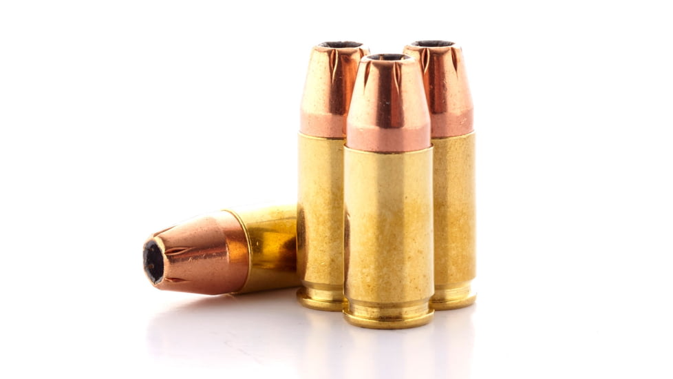 Wilson Combat Hornady 9mm Luger 147 Grain Extreme Terminal Performance Brass Cased Pistol Ammo, 20 Rounds, A9-147-XTPSUB-20RD