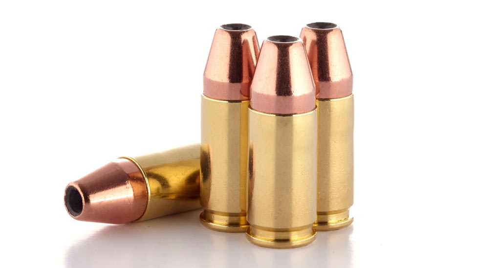 Wilson Combat Hornady AP Bill Wilson Signature Match 9mm Luger 125 Grain Brass Cased Pistol Ammo, 100 Rounds, A9-125-HAP-100RD