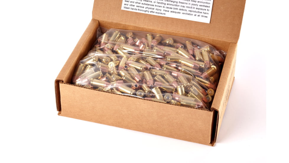 Wilson Combat Hornady AP Remanufactured 9mm Luger 115 Grain Brass Cased Pistol Ammo, 400 Rounds, RA9-115-HAP-400RD