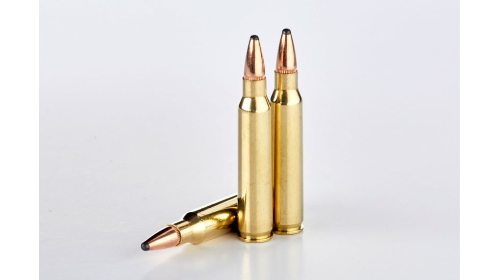 Wilson Combat Hornady SP .223 Remington 60 Grain Brass Cased Pistol Ammo, 20 Round, A223-60-SP-20RD