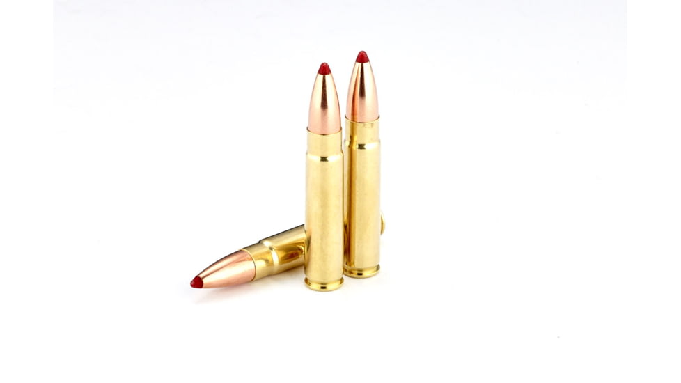 Wilson Combat Hornady SST 300 HAMR 150 Grain Brass Cased Pistol Ammo, 20 Round, A300HMR-150-SST-20RD