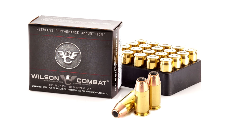 Wilson Combat Hornady XTP .45 ACP 230 Grain Brass Cased Pistol Ammo, 20 Round, A45-230-XTP-C-20RD