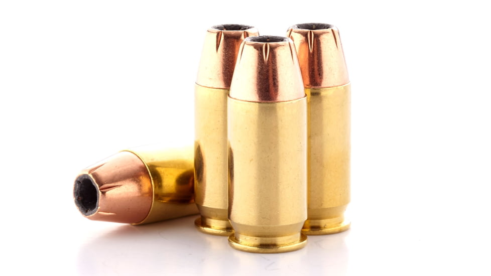 Wilson Combat Hornady XTP .45 ACP +P 230 Grain Brass Cased Pistol Ammo, 20 Rounds, A45-230-XTP-20RD