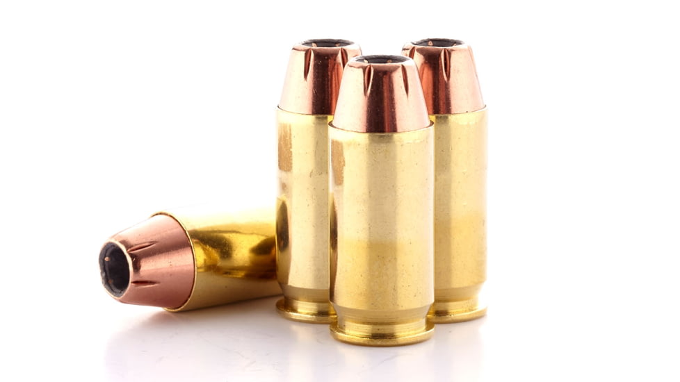 Wilson Combat Hornady XTP .460 Rowland 200 Grain Brass Cased Pistol Ammo, 20 Rounds, A460-200-XTP-20RD