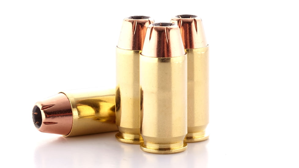 Wilson Combat Hornady XTP .460 Rowland 230 Grain Brass Cased Pistol Ammo, 20 Rounds, A460-230-XTP-20RD