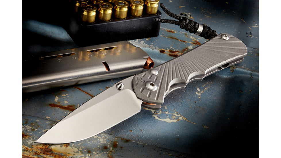 Wilson Combat Inkosi Titanium Framelock Folding Knife, Wilson Tactical/Chris Reeve Knives, Large, WTK-INKOSI-LG