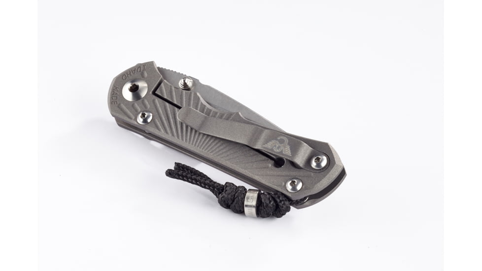 Wilson Combat Inkosi Titanium Framelock Folding Knife, Wilson Tactical/Chris Reeve Knives, Small, WTK-INKOSI