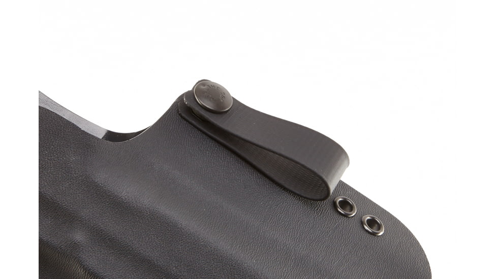 Wilson Combat Inside Waist Band Conversion Kit for Kydex Carry Holster, 1.75in Belt, Black KC-IWB-K