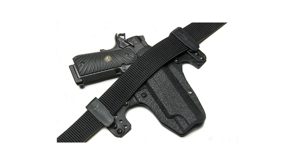 Wilson Combat IWB Conversion Kit for Edge Holster, 1.5in Belt, Black ED-IWB-K