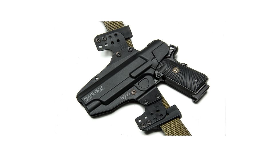 Wilson Combat IWB Conversion Kit for Edge Holster, 1.5in Belt, Black ED-IWB-K