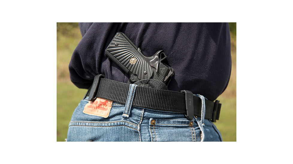Wilson Combat IWB Conversion Kit for Edge Holster, 1.5in Belt, Black ED-IWB-K