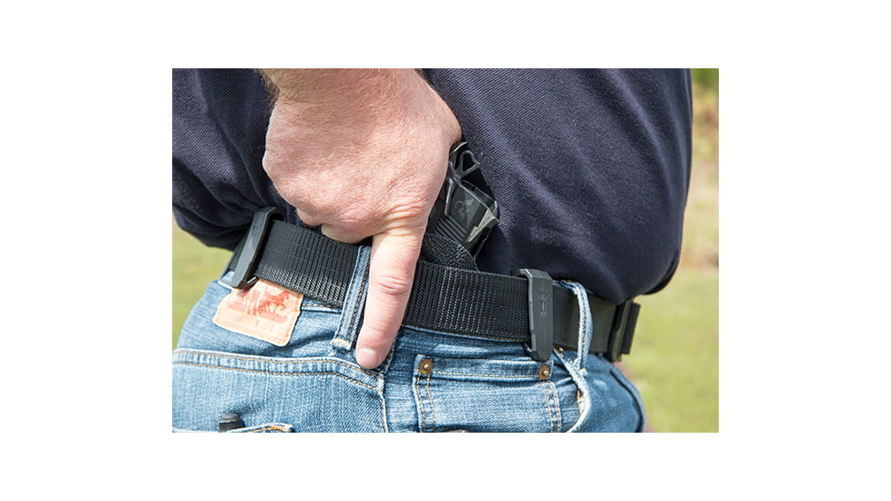 Wilson Combat IWB Conversion Kit for Edge Holster, 1.5in Belt, Black ED-IWB-K