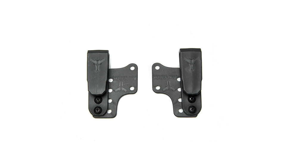 Wilson Combat IWB Conversion Kit for Edge Holster, 1.5in Belt, Black ED-IWB-K