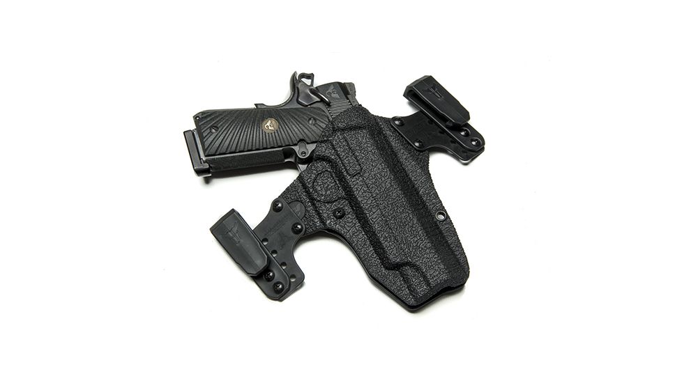 Wilson Combat IWB Conversion Kit for Edge Holster, 1.5in Belt, Black ED-IWB-K