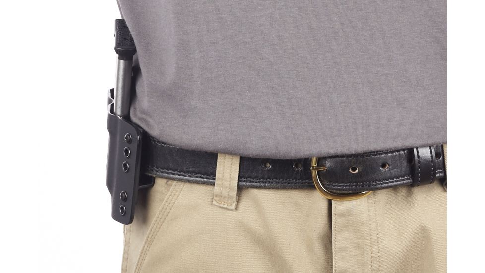 Wilson Combat Kydex Carry Double Magazine Pouch, 1911, Left Hand, 1.75in Belt, Black KC1BKL15D