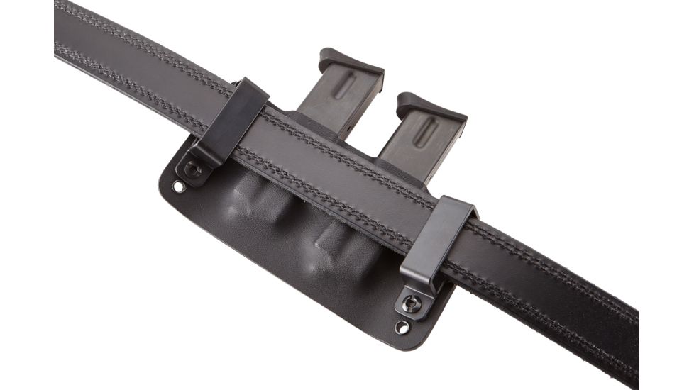 Wilson Combat Kydex Carry Double Magazine Pouch, Beretta 92/96, Left Hand, 1.75in, Black KC4BKL15D