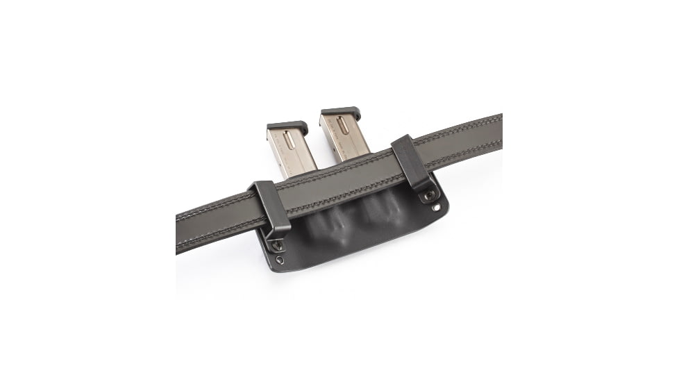 Wilson Combat Kydex Carry Double Magazine Pouch, Beretta 92, 96, Right Hand, 1.75in, Black KC4BKR15D