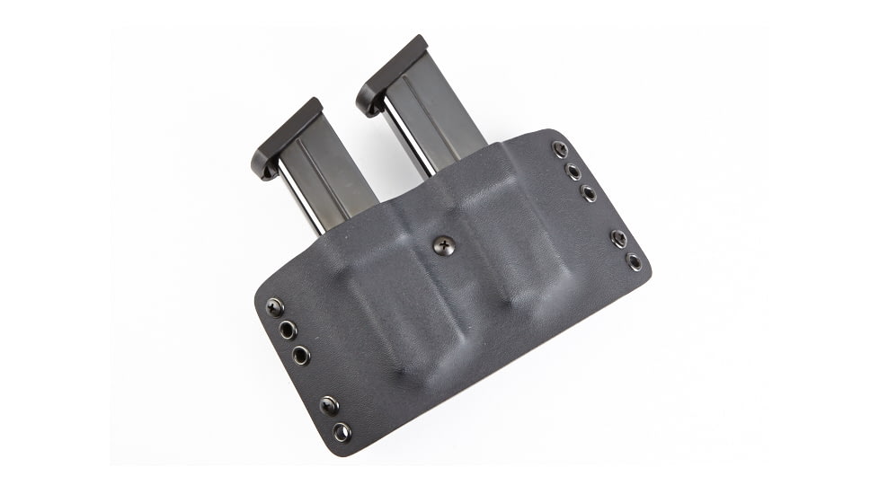 Wilson Combat Kydex Carry Double Magazine Pouch, Beretta 92, 96, Right Hand, 1.75in, Black KC4BKR15D