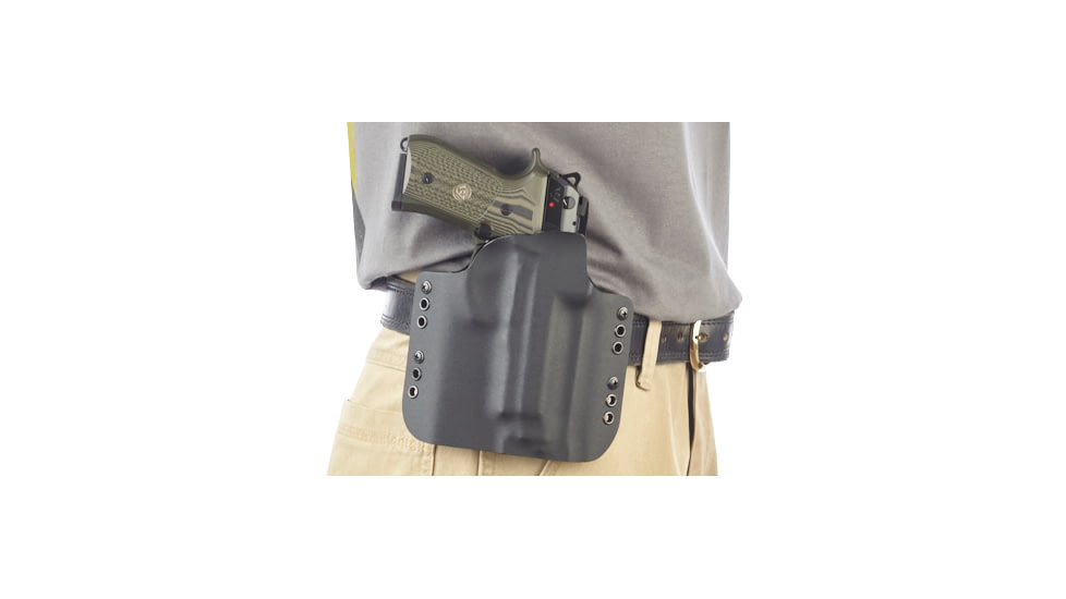 Wilson Combat Kydex Carry Holster, Beretta 92, 96, Right Hand, 1.75in Belt, Black KC4BKR15