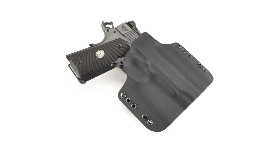 Wilson Combat Kydex Carry Holster, Compact 1911, Right Hand, 1.75in Belt, Black, KC2BKR15