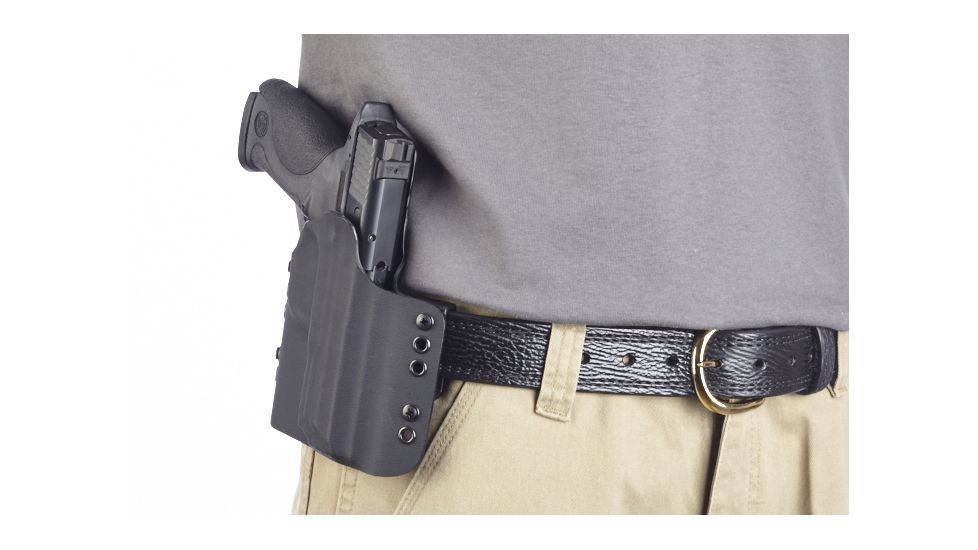 Wilson Combat Kydex Carry Holster, S and W M and P, Right Hand, 1.75in Belt, Black KC13BKR15