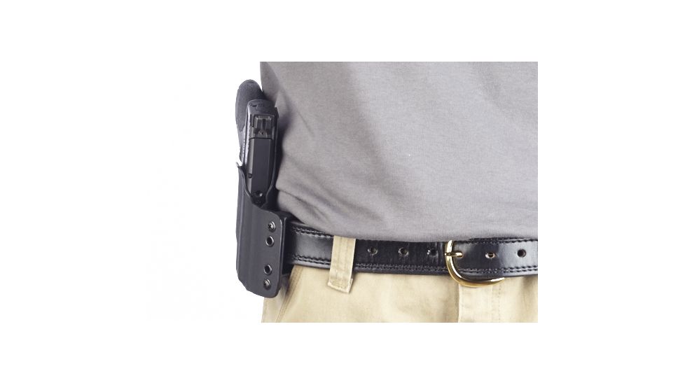 Wilson Combat Kydex Carry Holster, S and W M and P Shield, Right Hand, 1.75in Belt, Black KC15BKR15