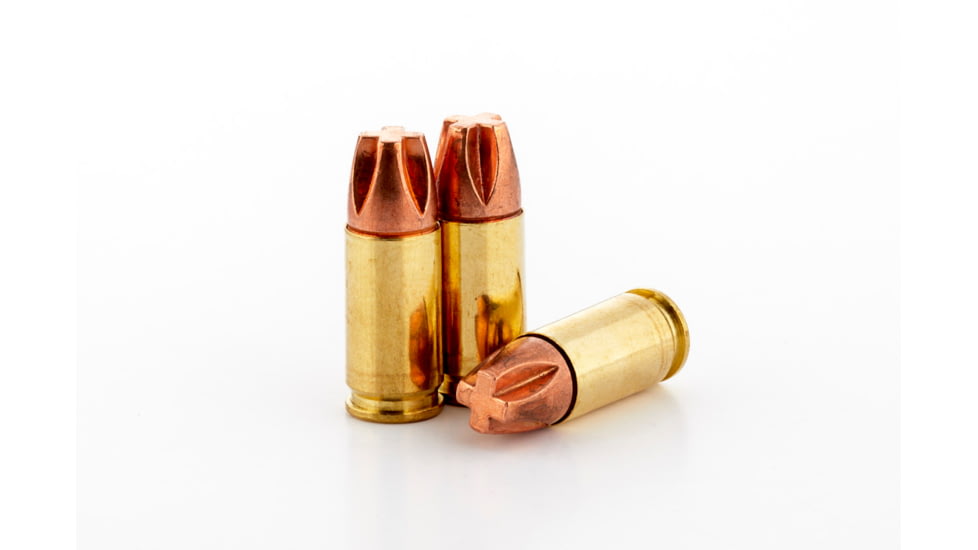 Lehigh Defense Xtreme Penetrator 9mm Luger 115 Grain Fluid Transfer Monolithic Brass Cased Centerfire Pistol Ammo, 20 Rounds, LA9115XP