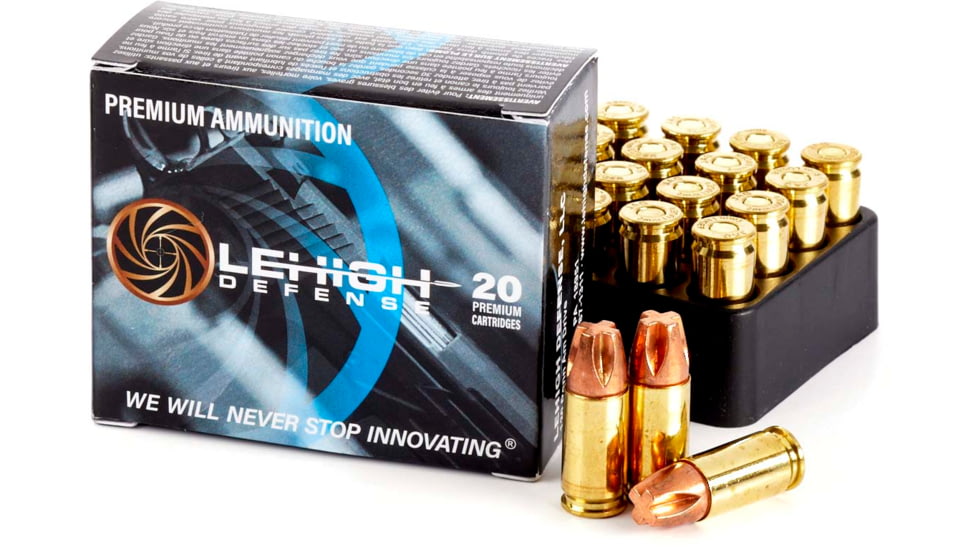 Lehigh Defense Xtreme Penetrator 9mm Luger 115 Grain Fluid Transfer Monolithic Brass Cased Centerfire Pistol Ammo, 20 Rounds, LA9115XP