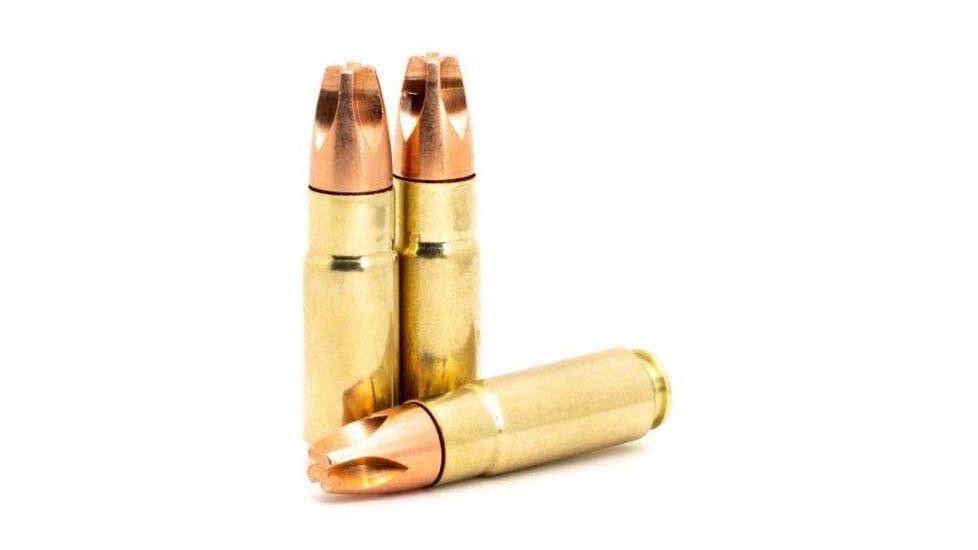 Wilson Combat Lehigh Defense XP .458 SOCOM 302 Grain Fluid Transfer Monolithic Brass Cased Rifle Ammo, 20 Rounds, LA458-302-XP