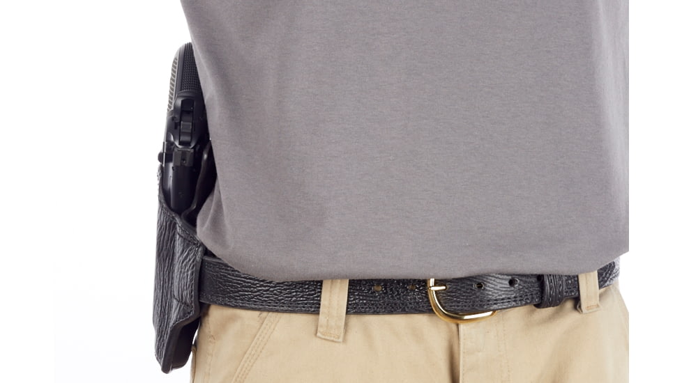 Wilson Combat Lo-Profile Holster, Beretta 92, 96, Right Hand, 1.5in Belt, Black Shark LP4BSR15